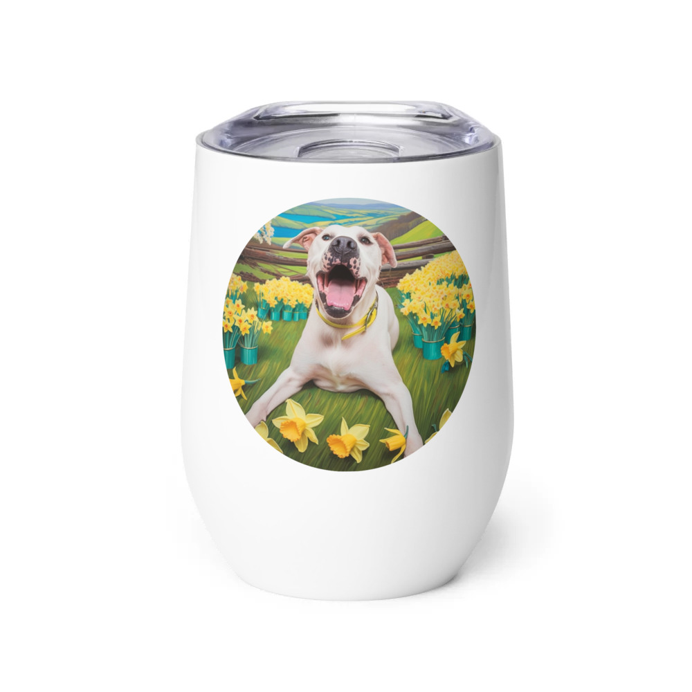 PugMug Custom Melody Wine Tumbler