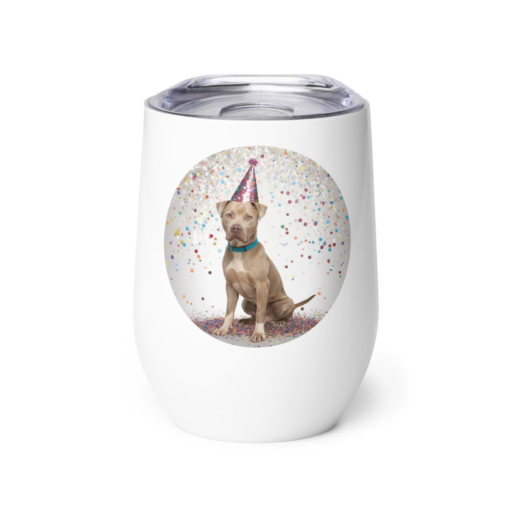 PugMug Custom squishmallow Wine Tumbler