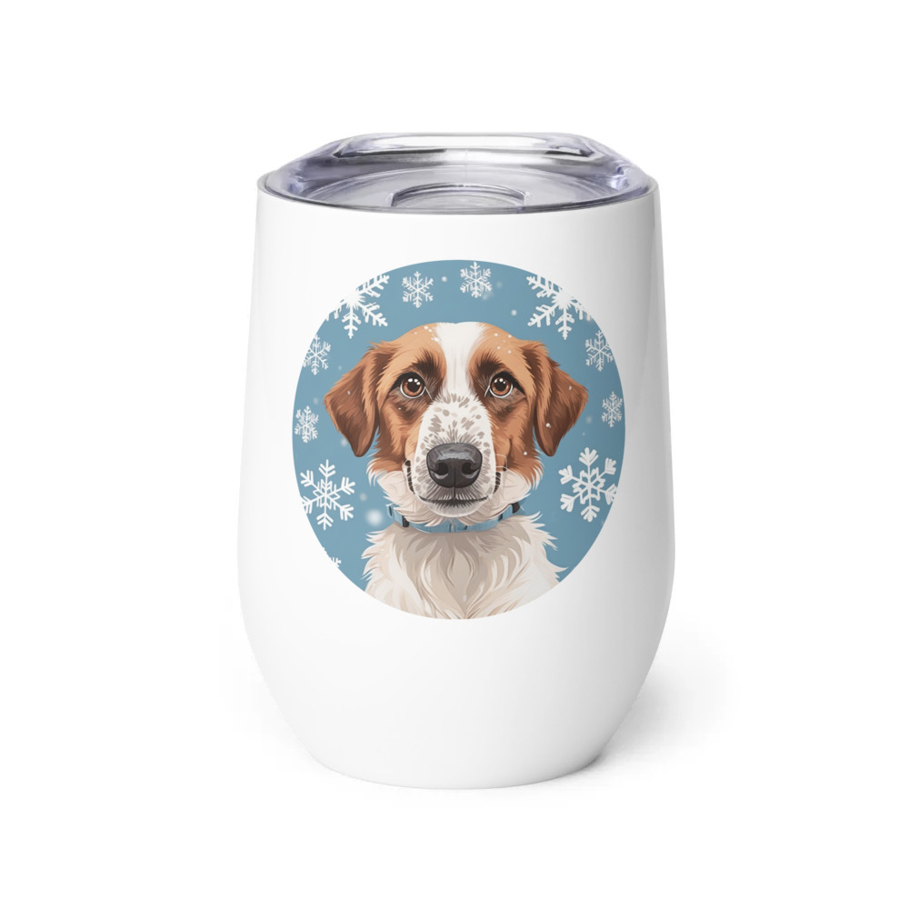 PugMug Custom Hazim Wine Tumbler