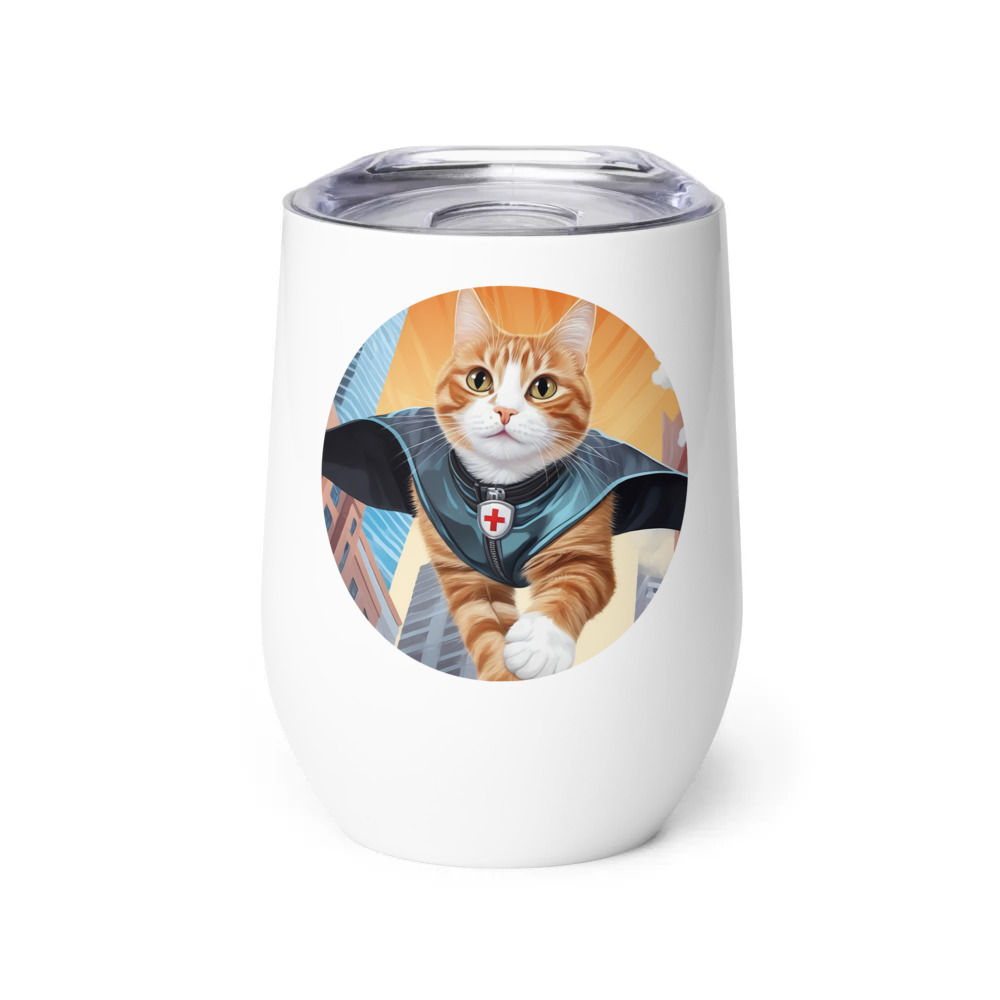 PugMug Custom Jack Jack Wine Tumbler