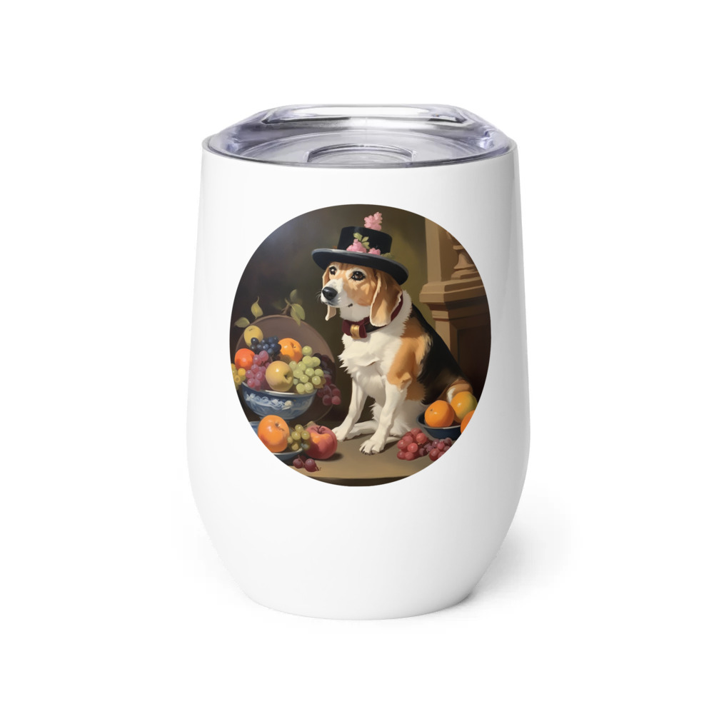 PugMug Custom Munchkin Wine Tumbler