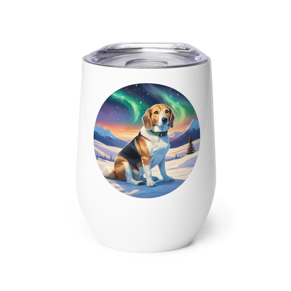 PugMug Custom Munchkin Wine Tumbler
