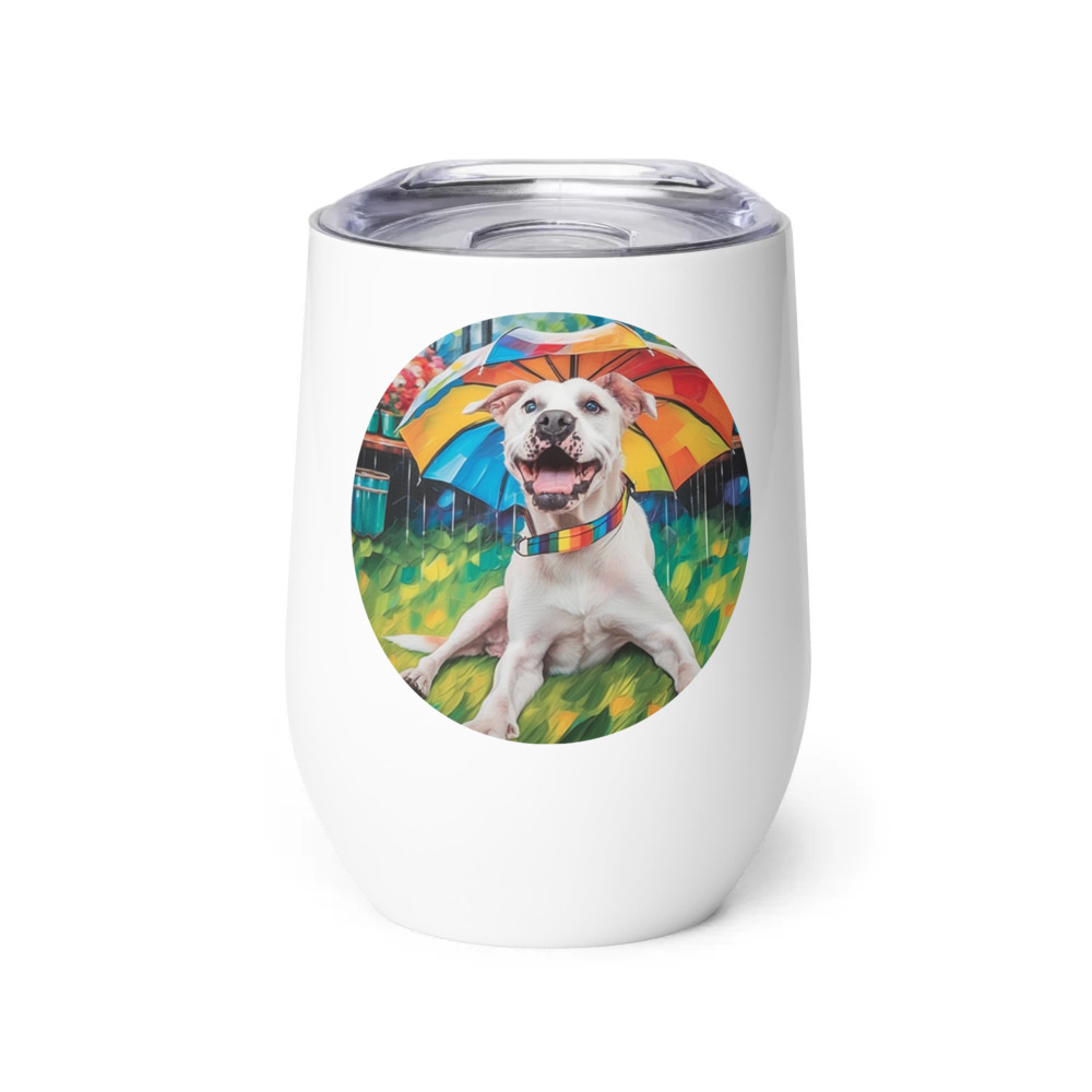 PugMug Custom Melody Wine Tumbler