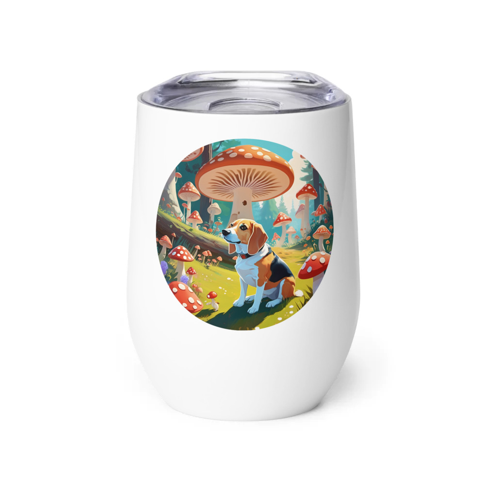 PugMug Custom Munchkin Wine Tumbler