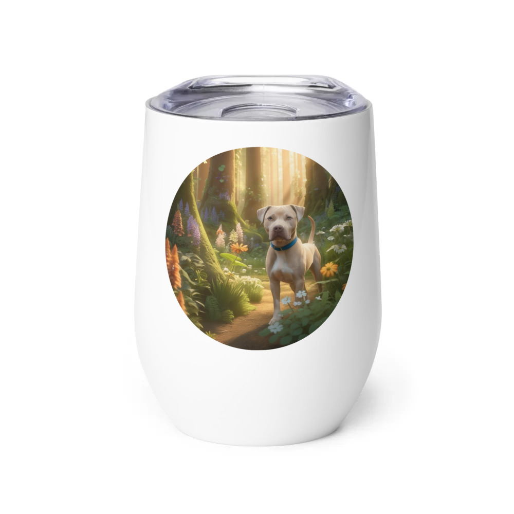 PugMug Custom squishmallow Wine Tumbler