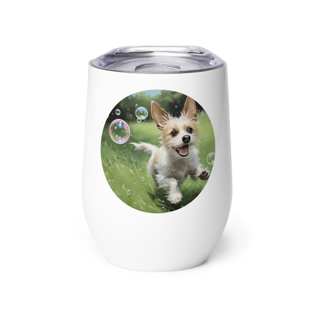 PugMug Custom Luna Wine Tumbler
