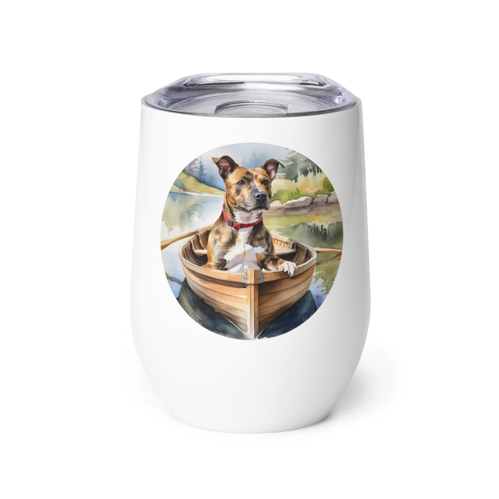 PugMug Custom Tony Hawk Wine Tumbler
