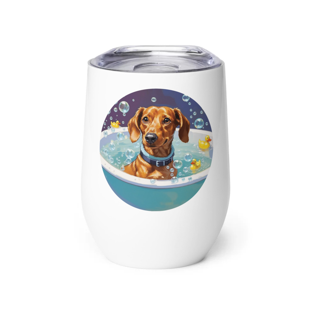 PugMug Custom Rex Wine Tumbler