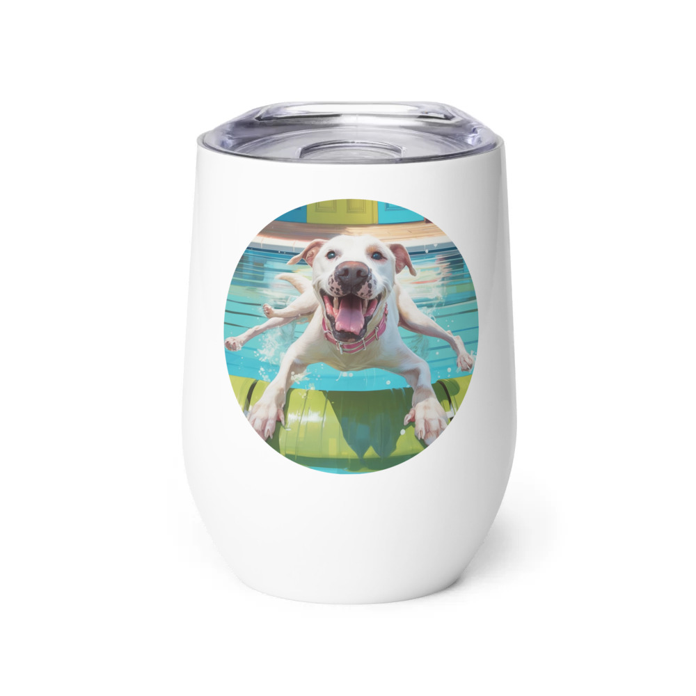 PugMug Custom Melody Wine Tumbler