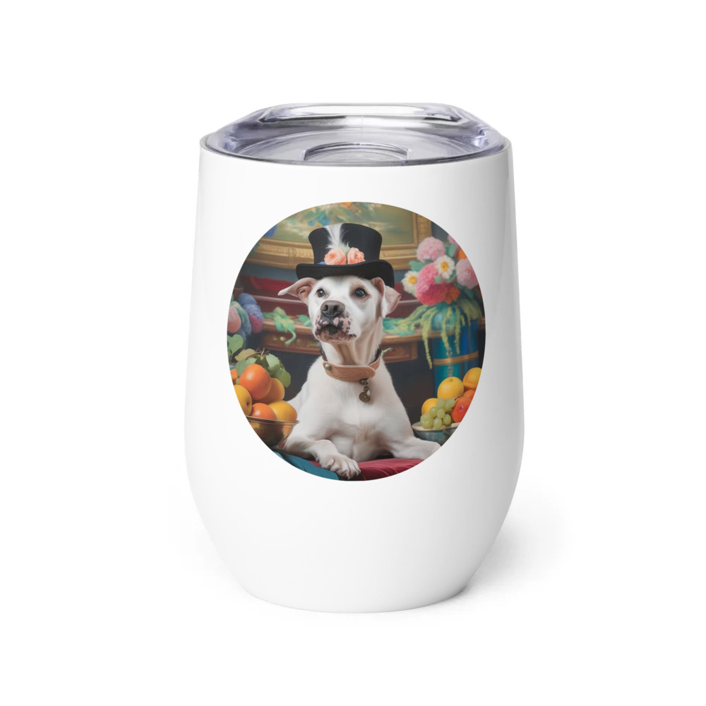 PugMug Custom Melody Wine Tumbler
