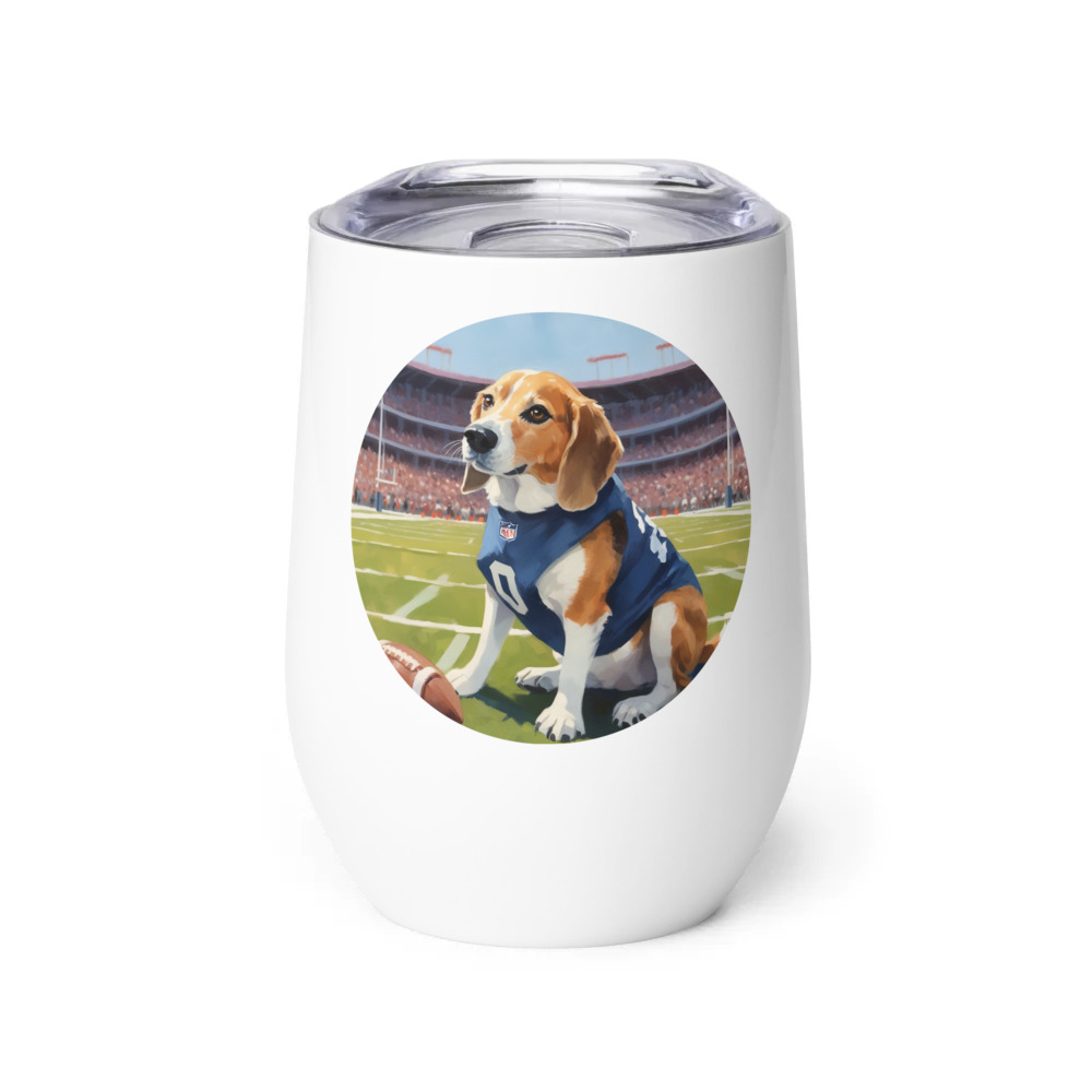PugMug Custom Munchkin Wine Tumbler