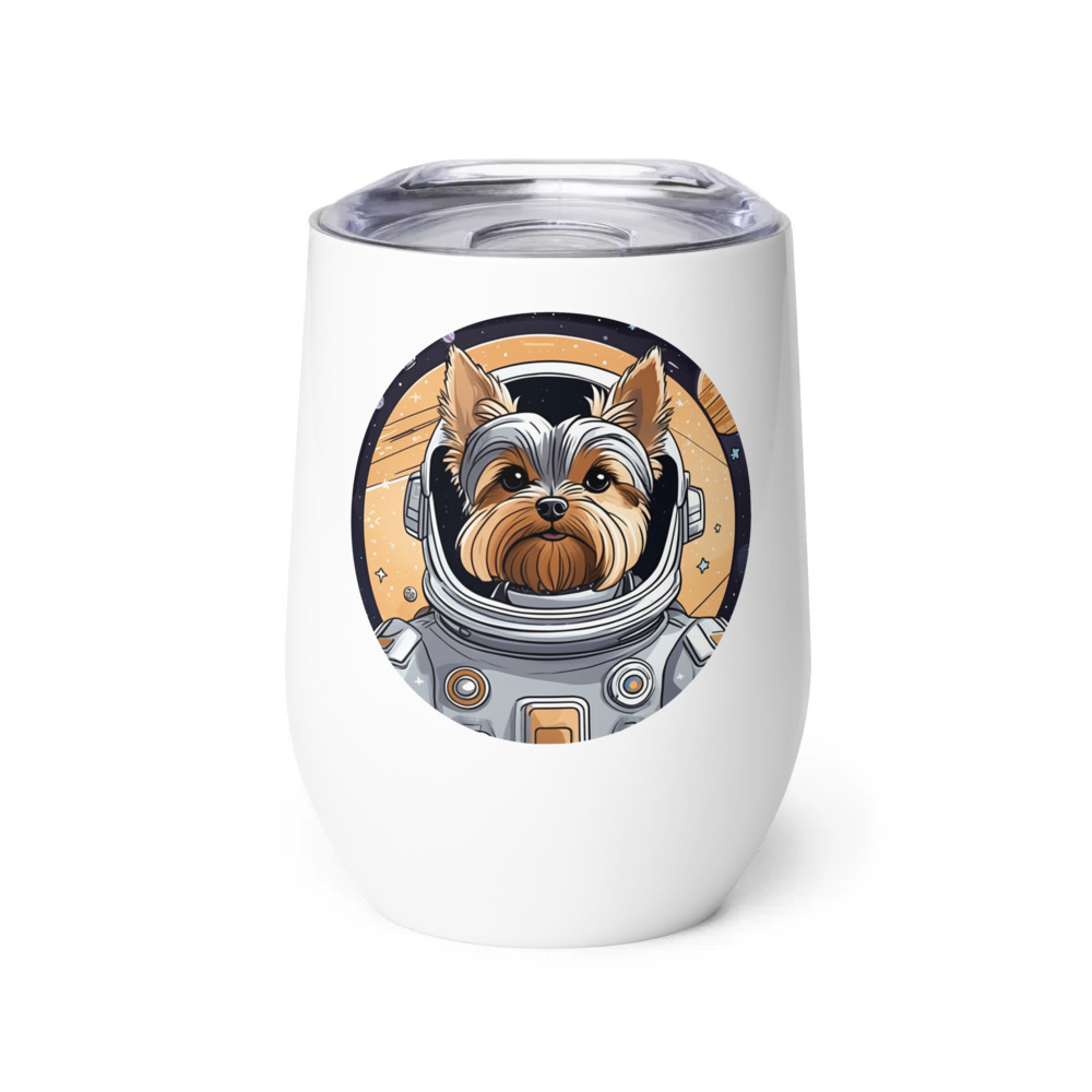 PugMug Custom Pet Wine Tumbler