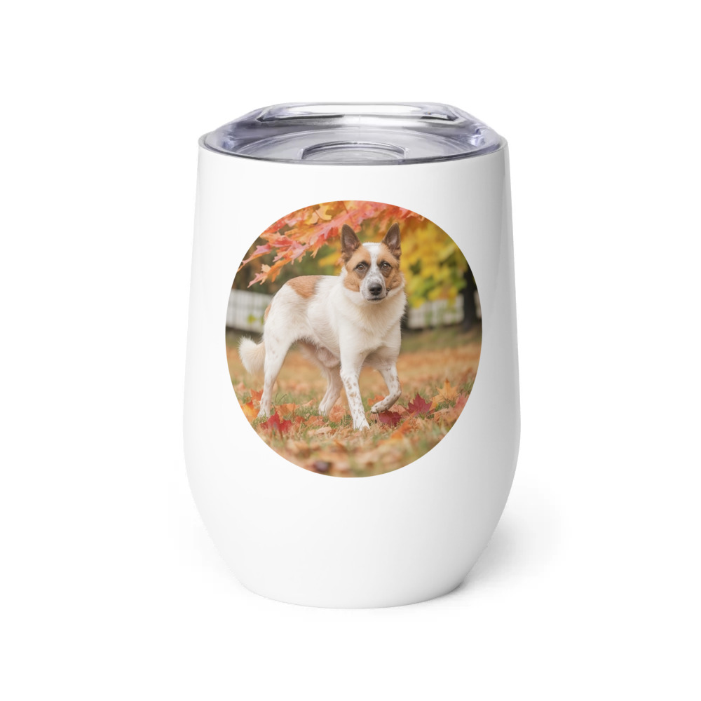 PugMug Custom Hazim Wine Tumbler