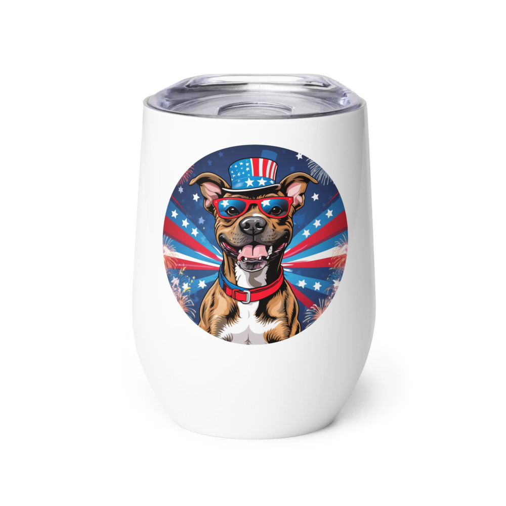 PugMug Custom Tony Hawk Wine Tumbler