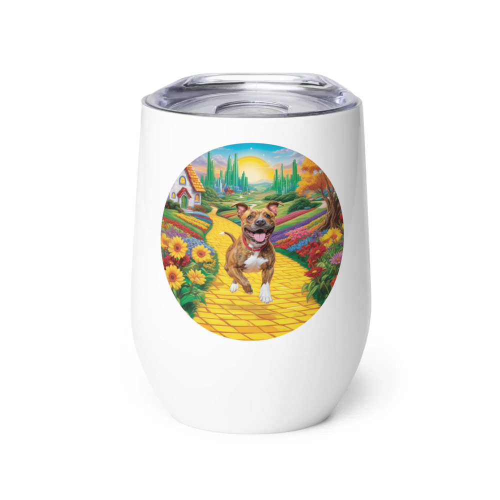 PugMug Custom Tony Hawk Wine Tumbler