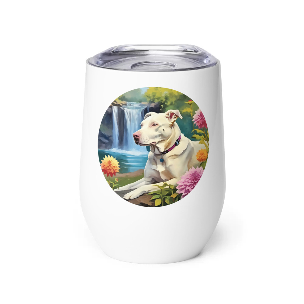 PugMug Custom Penny Wine Tumbler