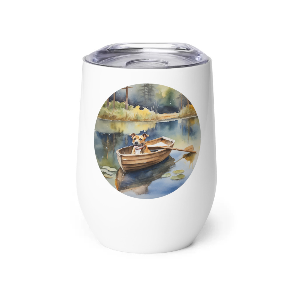 PugMug Custom Tony Hawk Wine Tumbler