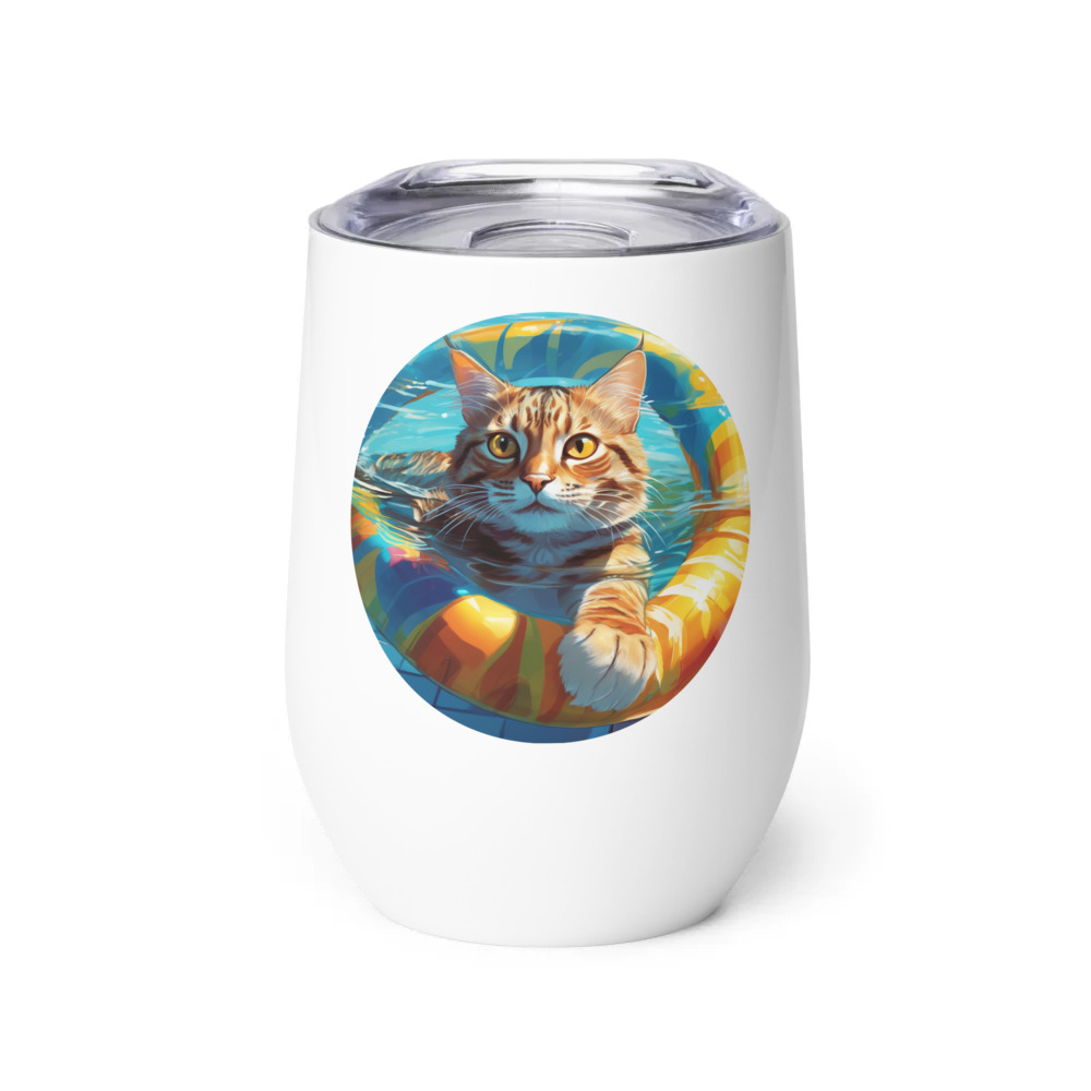 PugMug Custom Pet Wine Tumbler