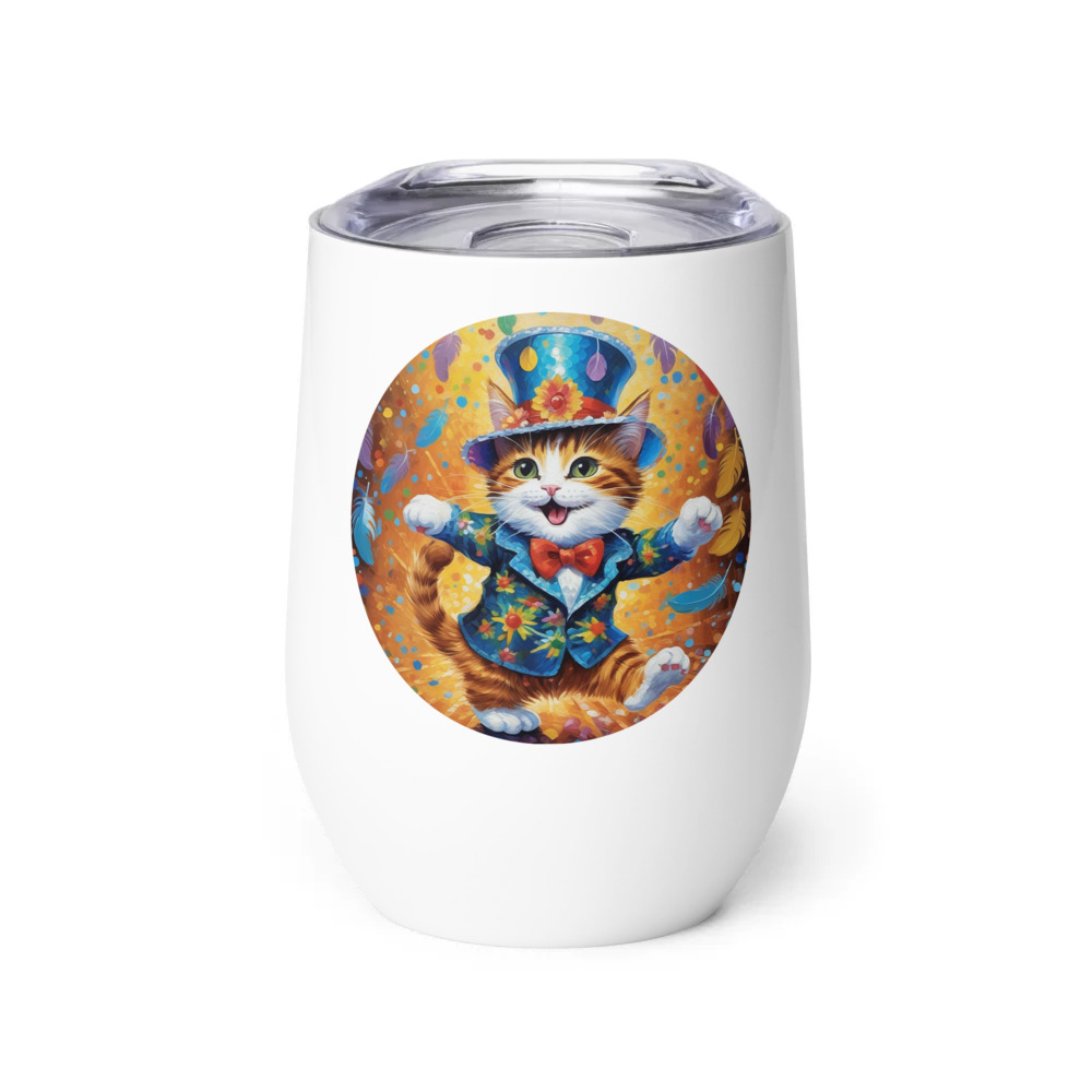 PugMug Custom Jack Jack Wine Tumbler