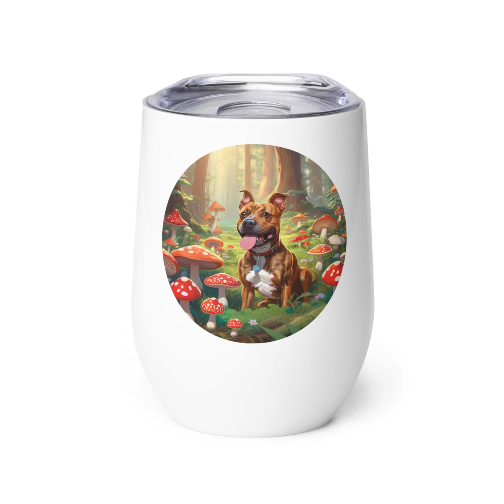 PugMug Custom Tony Hawk Wine Tumbler