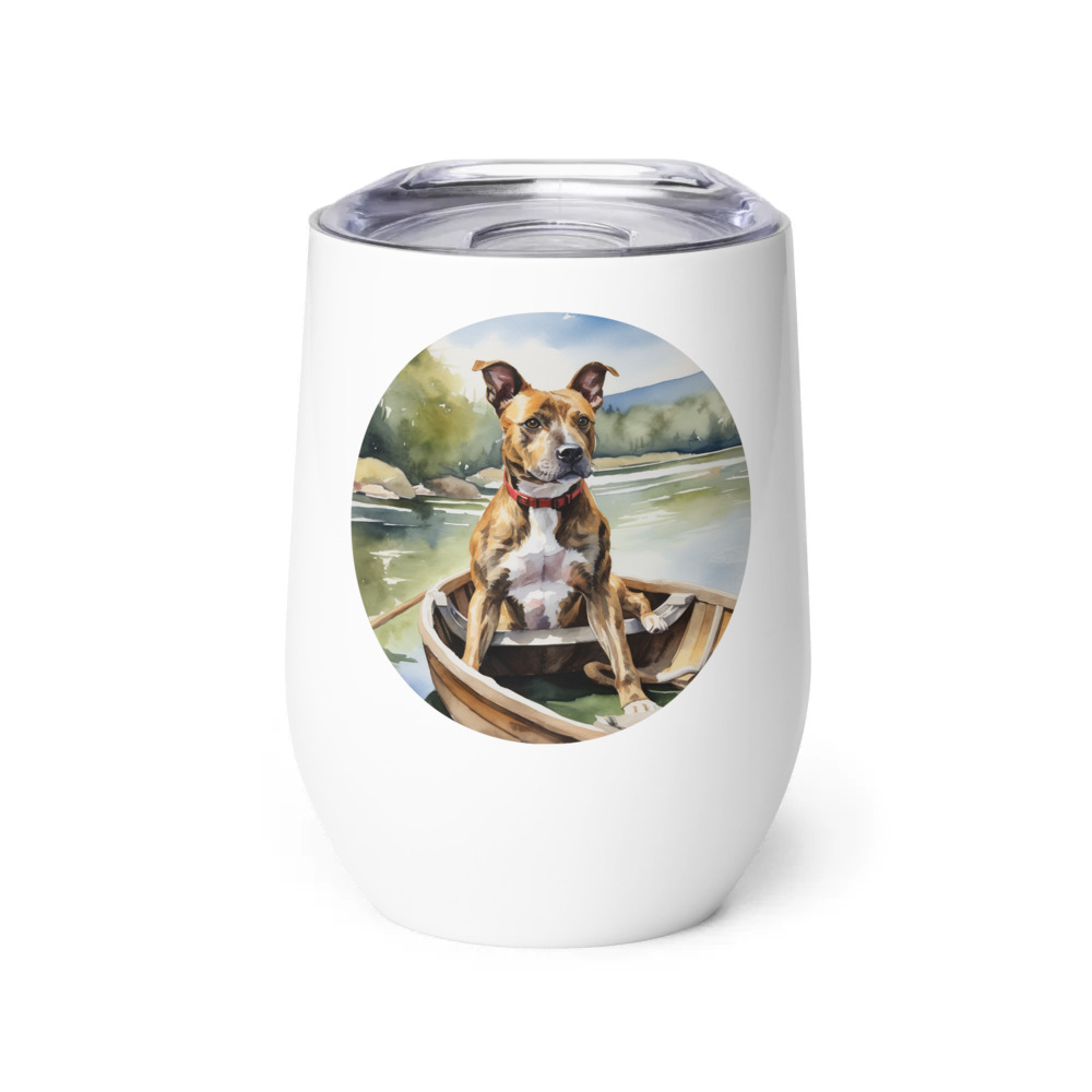 PugMug Custom Tony Hawk Wine Tumbler