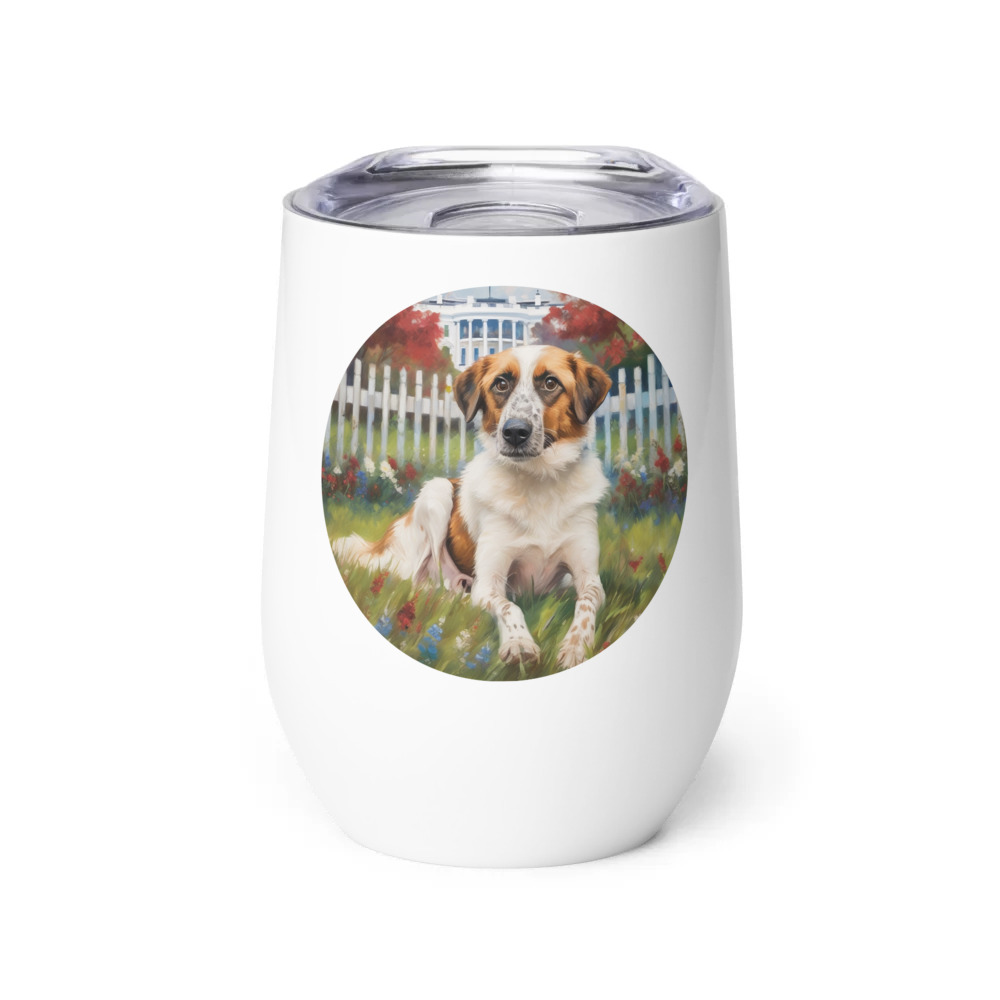 PugMug Custom Hazim Wine Tumbler