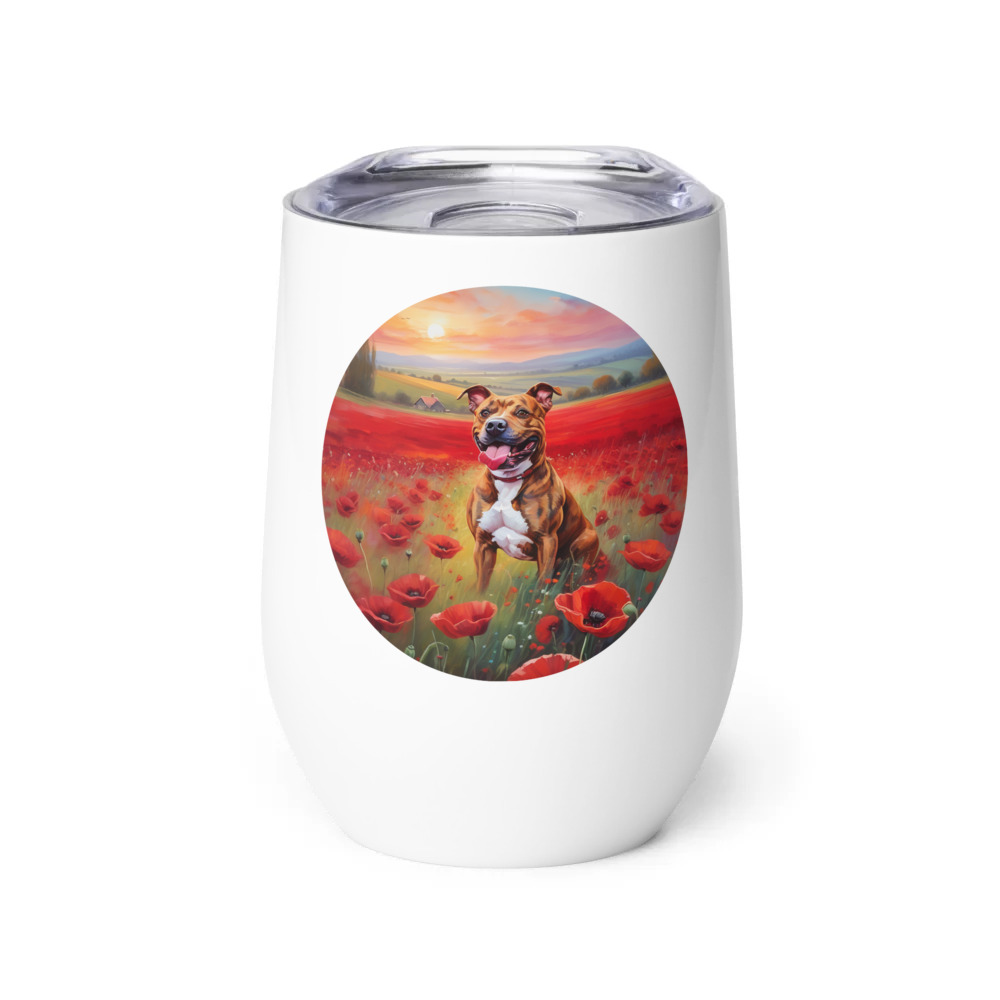 PugMug Custom Tony Hawk Wine Tumbler