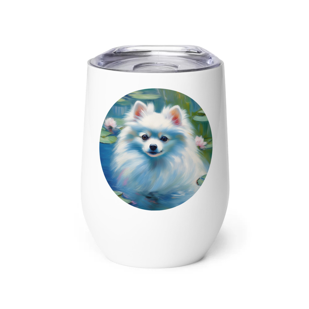 PugMug Custom Pet Wine Tumbler
