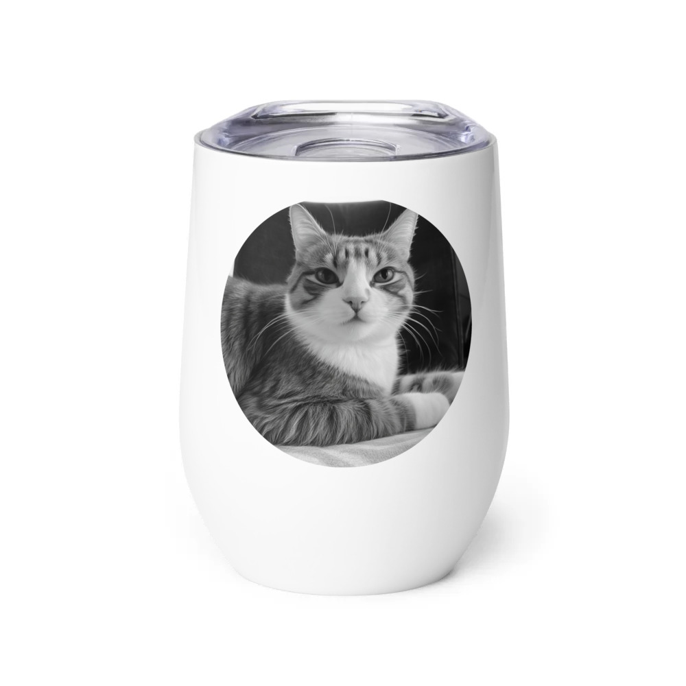 PugMug Custom Jack Jack Wine Tumbler