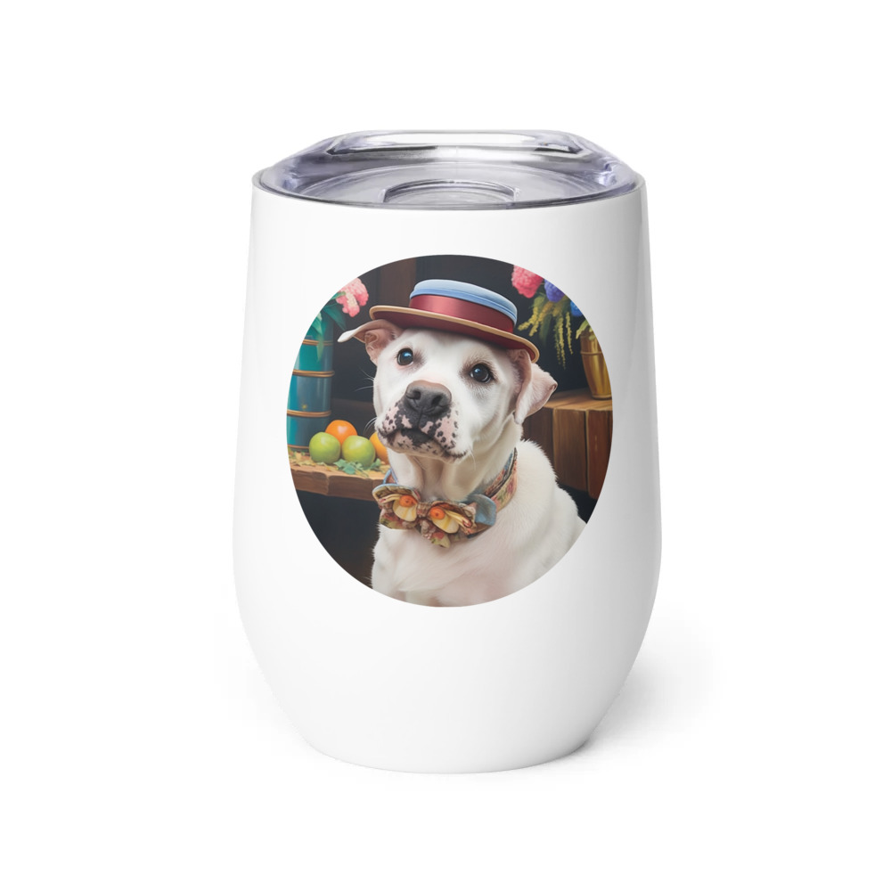 PugMug Custom Melody Wine Tumbler