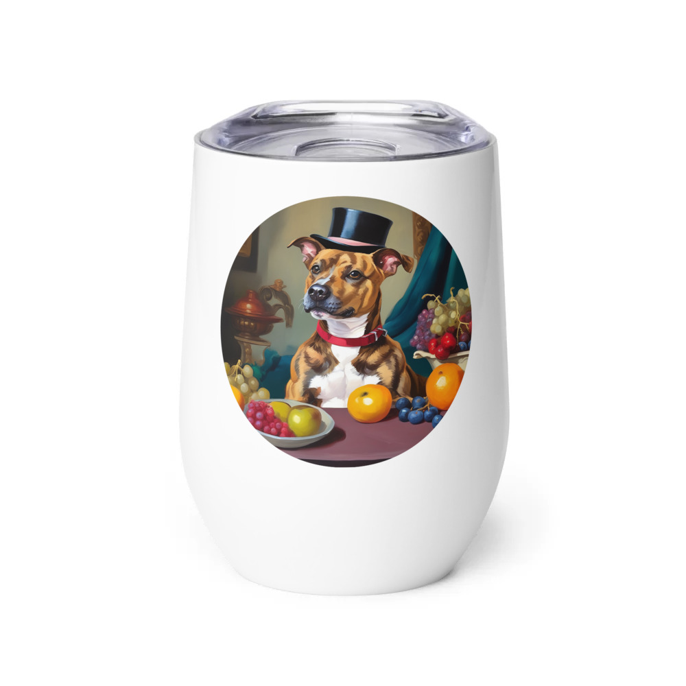 PugMug Custom Tony Hawk Wine Tumbler