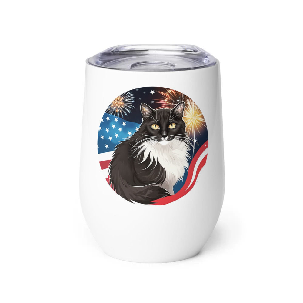 PugMug Custom Peerie Wine Tumbler