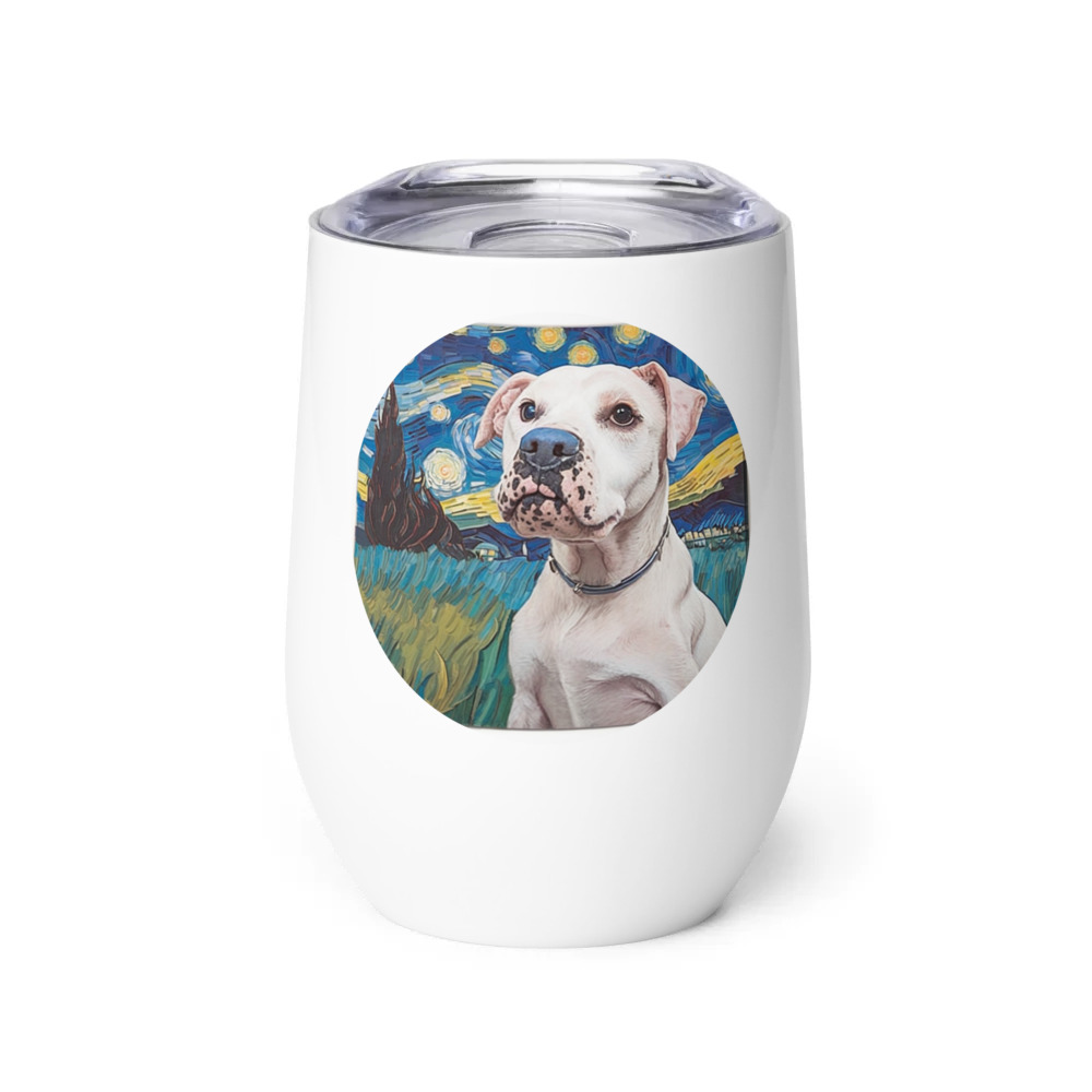 PugMug Custom Melody Wine Tumbler