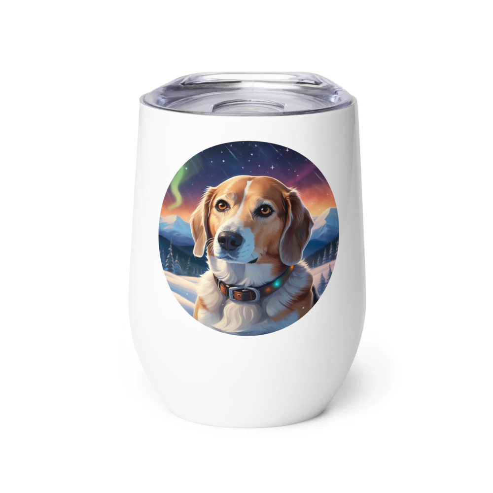 PugMug Custom Munchkin Wine Tumbler