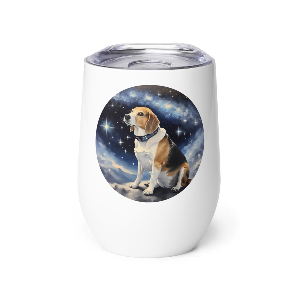 PugMug Custom Munchkin Wine Tumbler