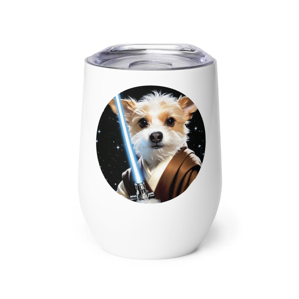 PugMug Custom Luna Wine Tumbler