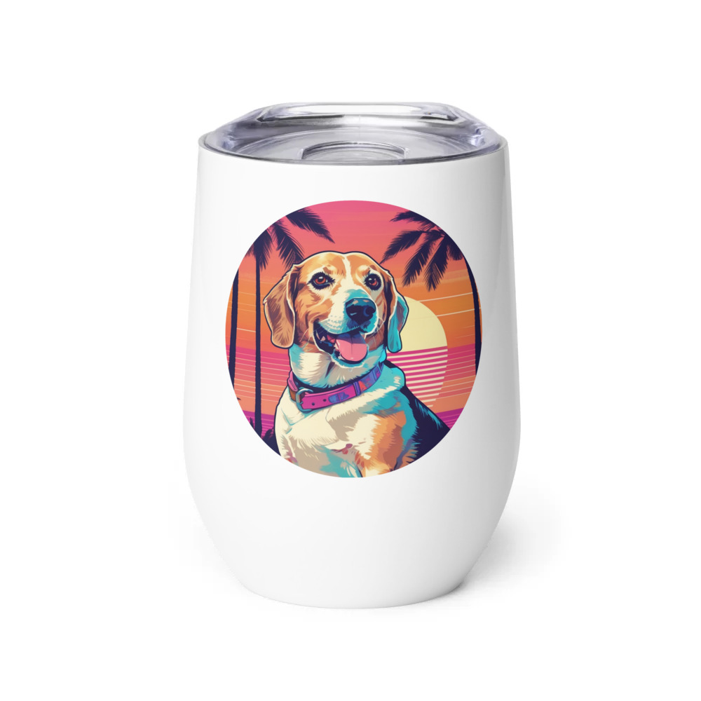 PugMug Custom Munchkin Wine Tumbler