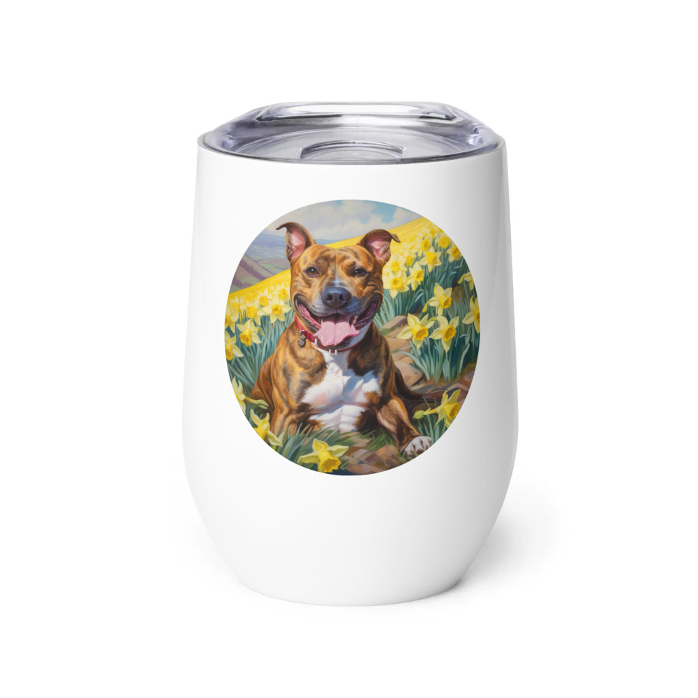 PugMug Custom Tony Hawk Wine Tumbler