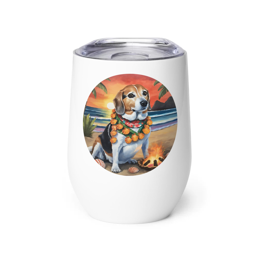 PugMug Custom Munchkin Wine Tumbler