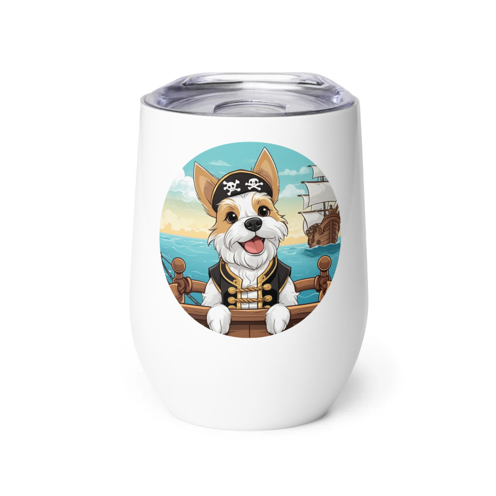 PugMug Custom Luna Wine Tumbler