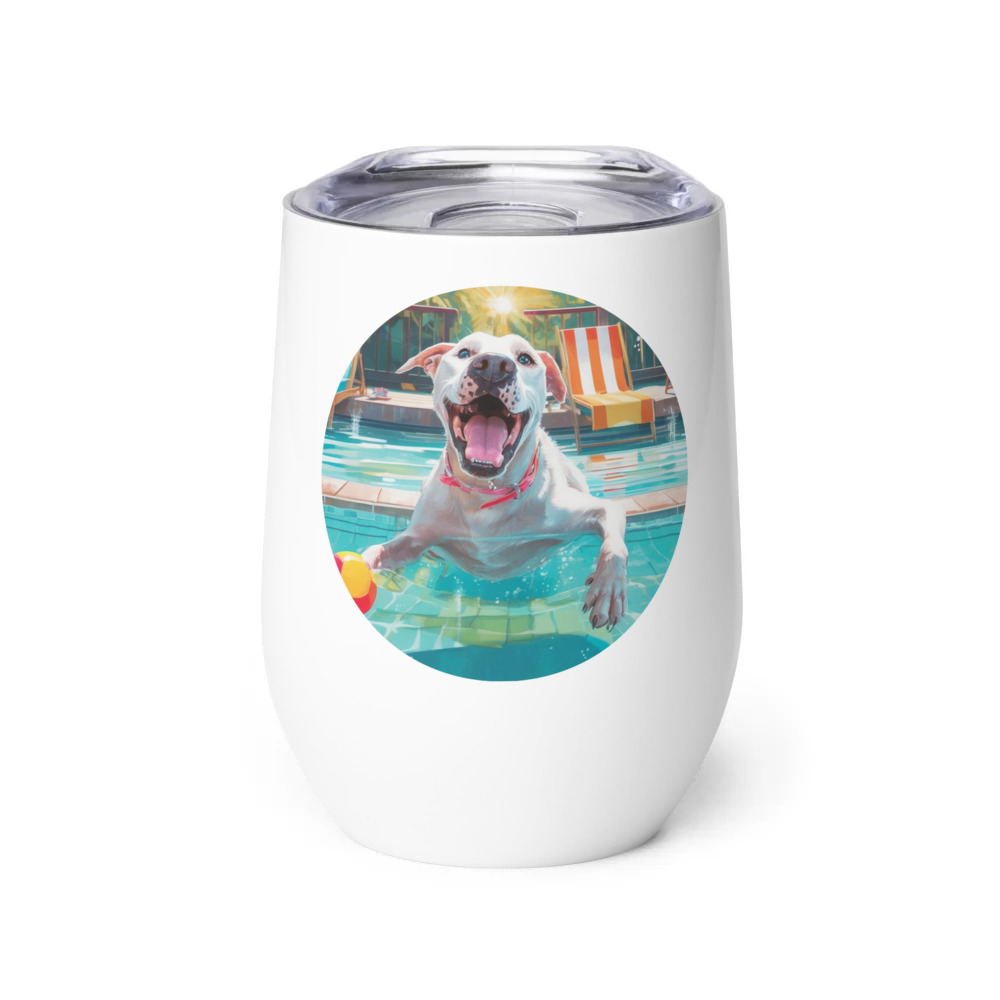 PugMug Custom Melody Wine Tumbler