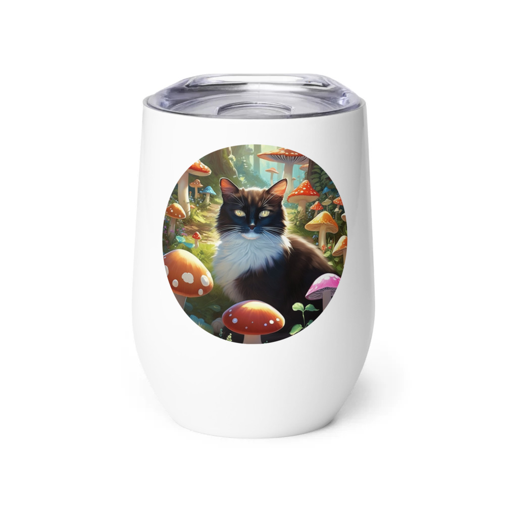 PugMug Custom Peerie Wine Tumbler
