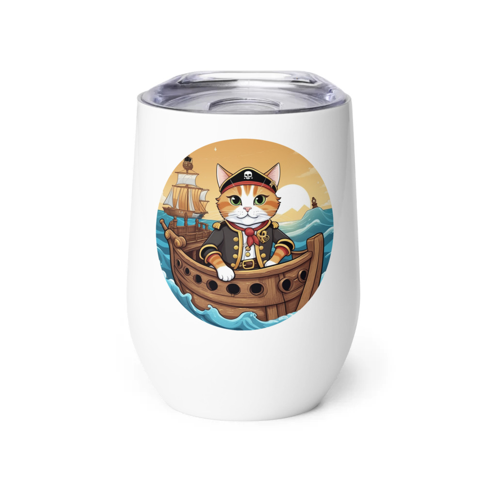 PugMug Custom Jack Jack Wine Tumbler