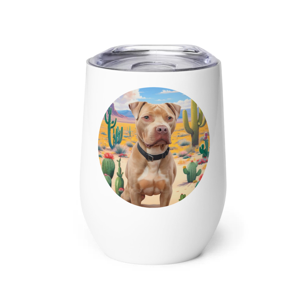 PugMug Custom squishmallow Wine Tumbler