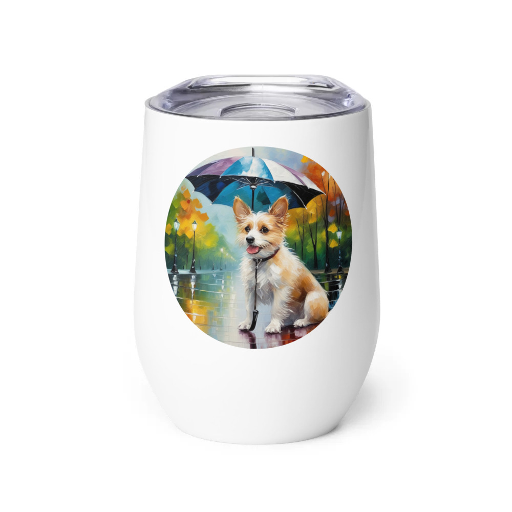 PugMug Custom Luna Wine Tumbler