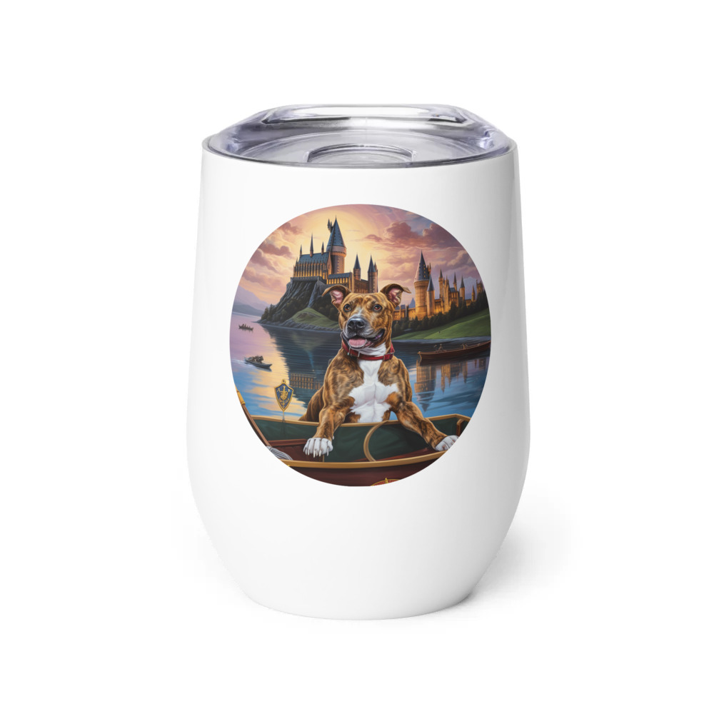 PugMug Custom Tony Hawk Wine Tumbler