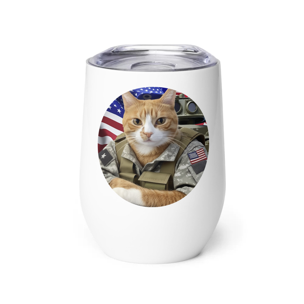 PugMug Custom Jack Jack Wine Tumbler