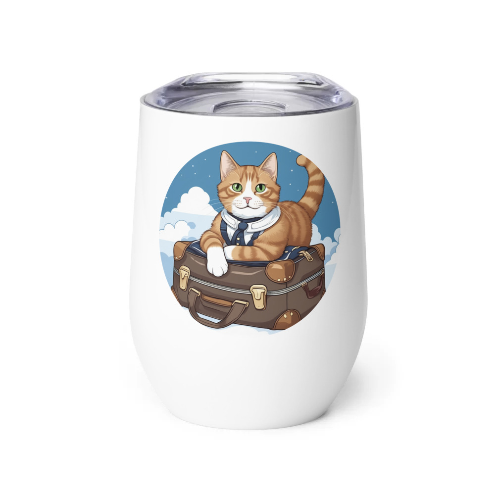PugMug Custom Jack Jack Wine Tumbler