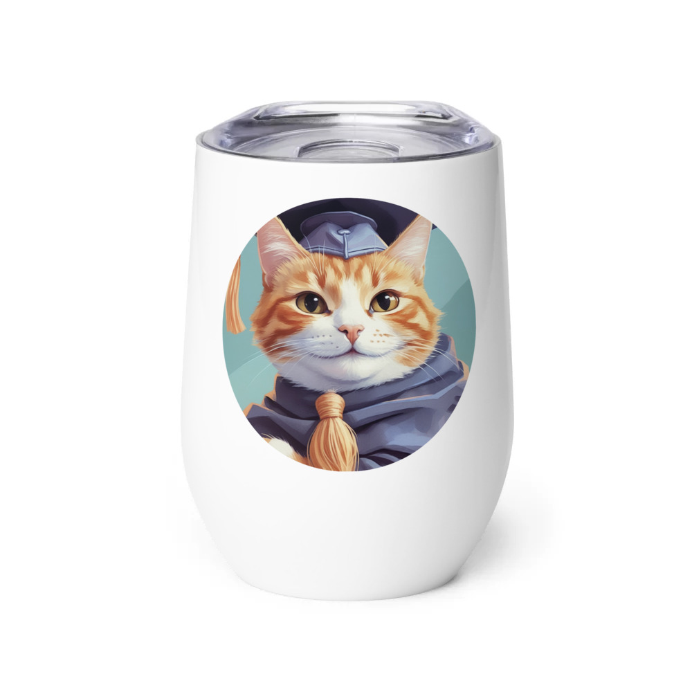 PugMug Custom Jack Jack Wine Tumbler