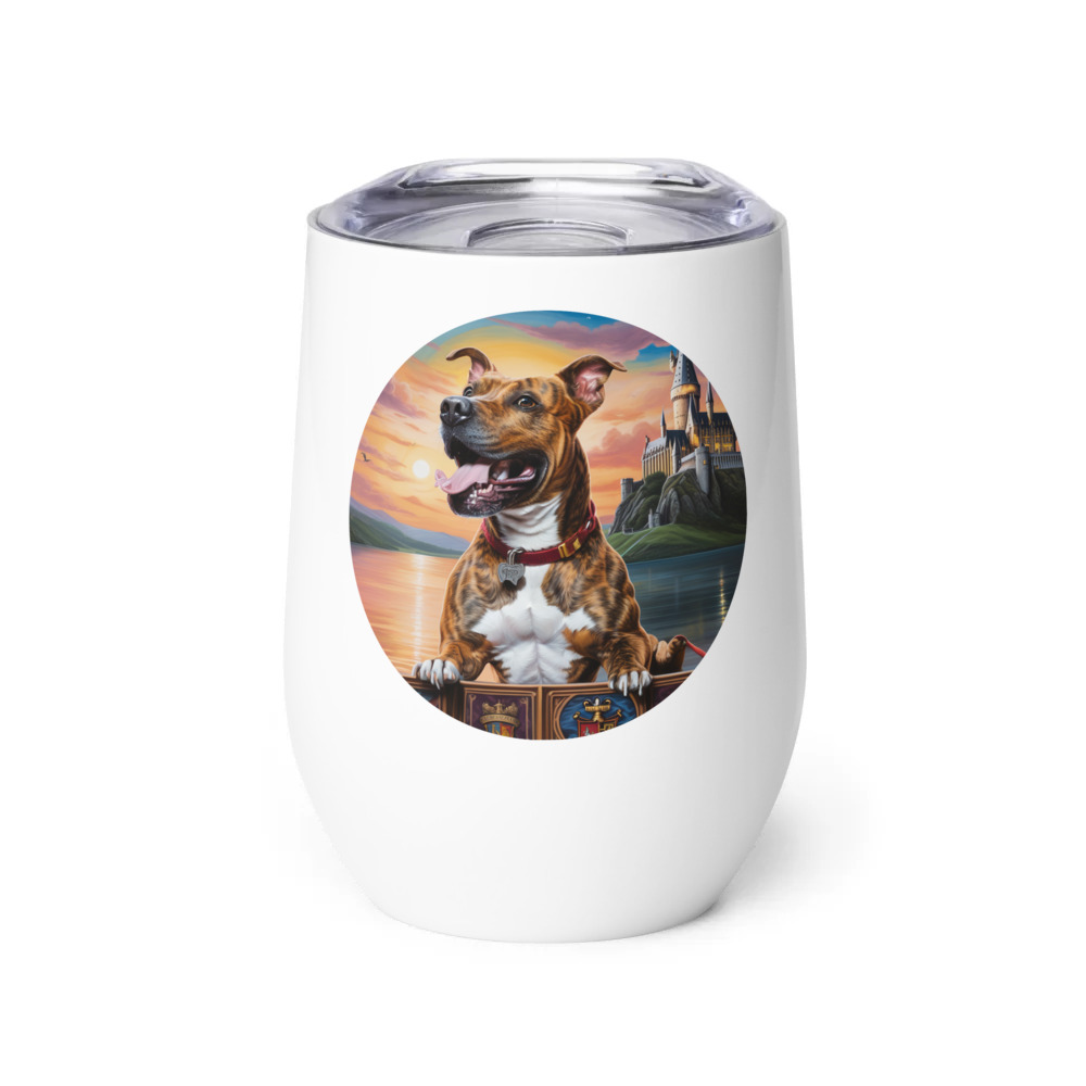 PugMug Custom Tony Hawk Wine Tumbler
